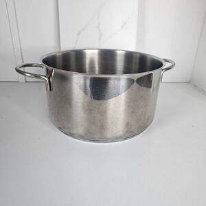 Berndes Stock Pot Saucepan Stainless Steel Germany Heavy Duty Cookware 10"
